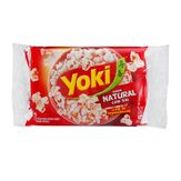 Pipoca de Micro-ondas Natural com Sal Yoki Pack com 2 Unidades 100g Cada