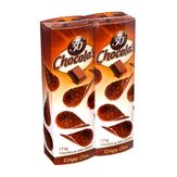 Crisp Choc de Chocolate ao Leite Chocola's Pack com 2 Unidades 125g Cada