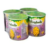 Milho ao Natural Bonduelle Pack com 4 Unidades 200g Cada