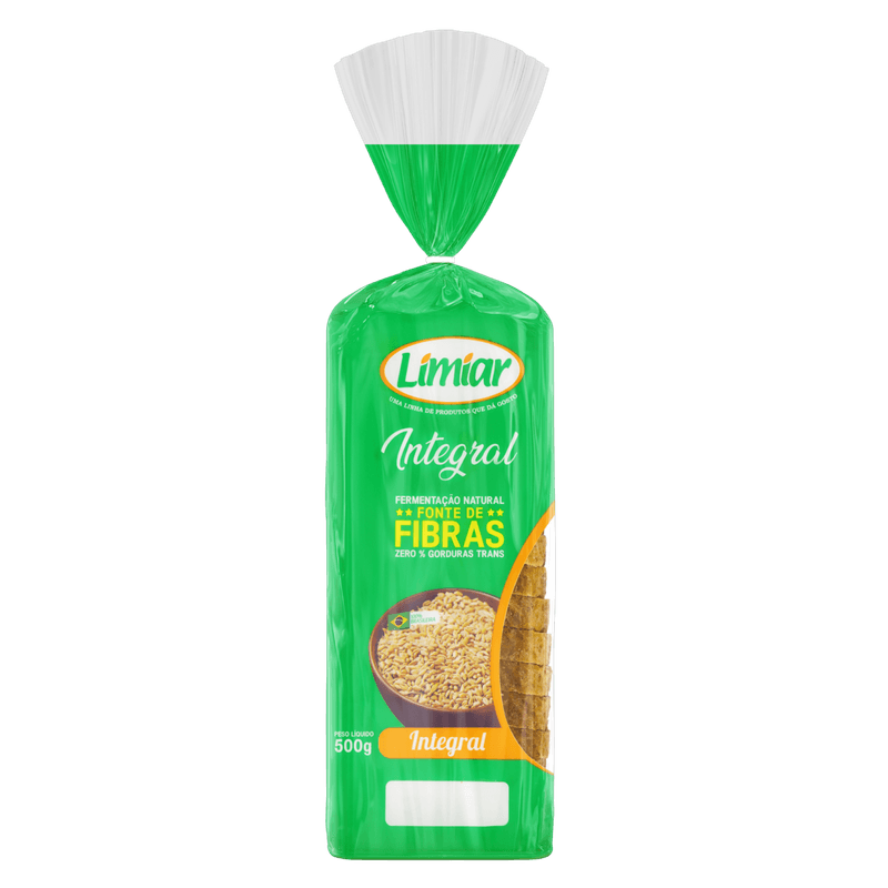 Pao-Integral-de-Fermentacao-Natural-e-Zero-Gordura-Trans-Limiar-Pacote-500g