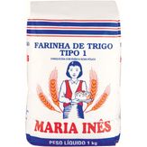 Farinha de Trigo Tipo 1 Maria Inês Pacote 1kg