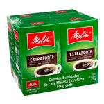 Cafe-Torrado-e-Moido-Extraforte-Melitta-Pack-com-4-Unidades-500g-Cada-