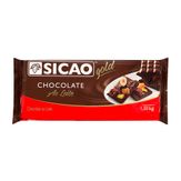 Barra de Chocolate ao Leite Gold Sicao Pacote 1,01kg