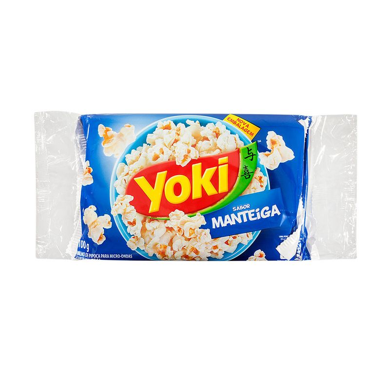 Pipoca-para-Microondas-Sabor-Manteiga-Yoki-Pack-com-2-Unidades-100g-Cada