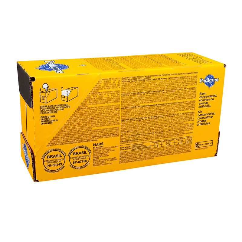 Alimento-para-Caes-Adultos-de-Carne-Pedigree-Pack-18-Unidades-100g-cada