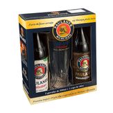 Cervejas Weissbier Paulaner Munchen Kit 2 Garrafas 500ml Cada + Copo