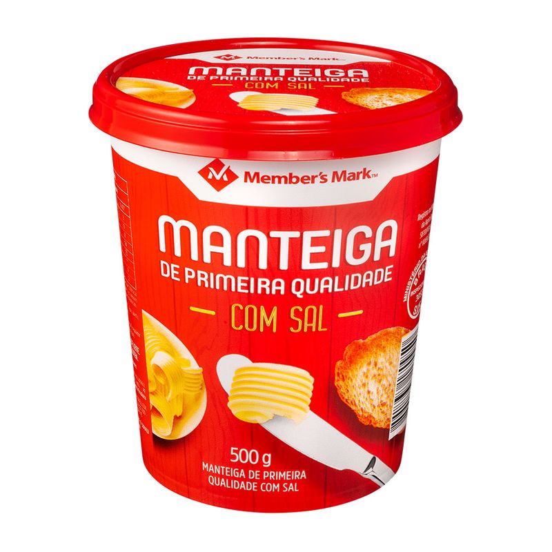Manteiga-Com-Sal-Member-s-Mark-500g