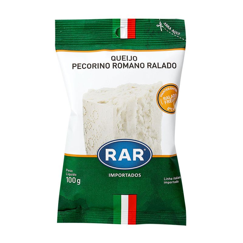 Queijo-Pecorino-Romano-Ralado-Rar-Importados-Pacote-100G