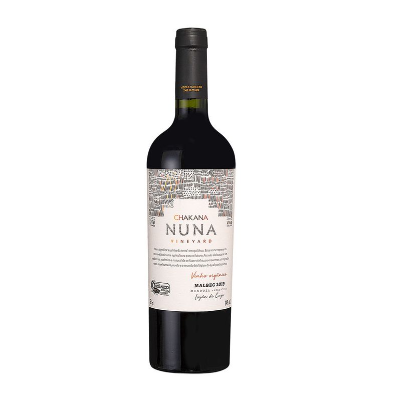 Vinho-Tinto-Organico-Chakana-Nuna-Malbec-2019-Garrafa-750ml
