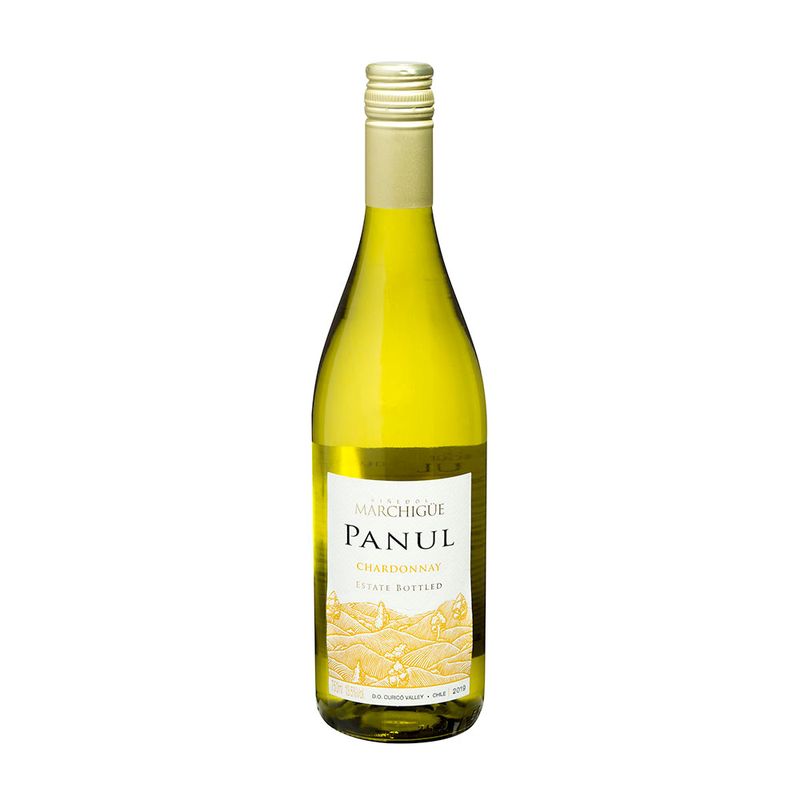 Vinho-Chileno-Branco-Chardonnay-Panul-Viñedos-Marchigue-Garrafa-750ml