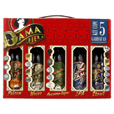 Cervejas Pilsen + Weiss + American Lager + Ipa + Stout Dama Bier Kit com 5 Unidades 355ml Cada