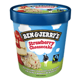 Sorvete Strawberry Cheesecake Ben & Jerry's Pote 458ml