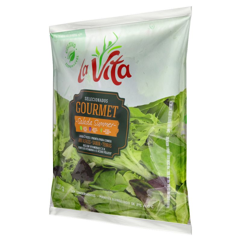 Salada-Summer-Gourmet-Lavada-La-Vita-Pacote-100g