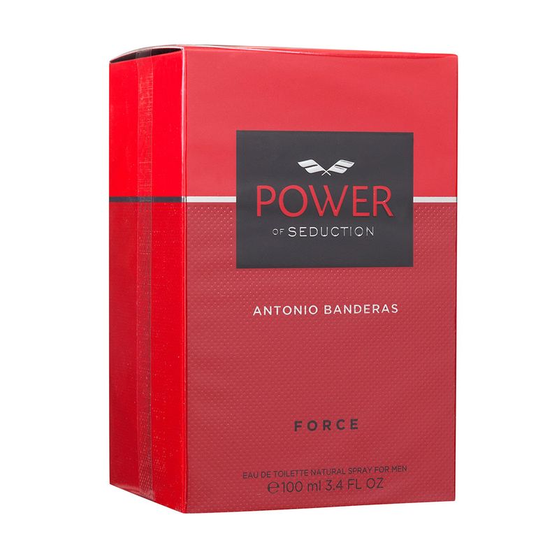 Eau-de-Toilette-Importado-Natural-Spray-Antonio-Banderas-Fragrances-Power-of-Seduction-Force-100ml