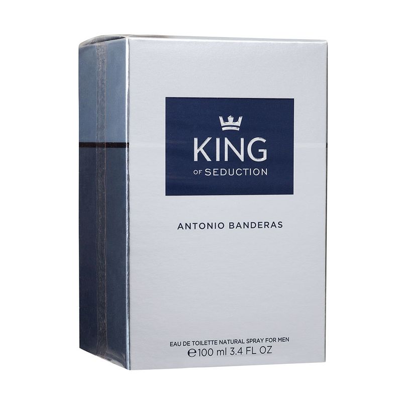 Eau-de-Toilette-Importado-Natural-Spray-Antonio-Banderas-Fragrances-King-of-Seduction-100ml