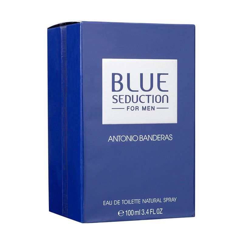 Eau-de-Toilette-Importado-Natural-Spray-Antonio-Banderas-Fragrances-Blue-Seduction-100ml-
