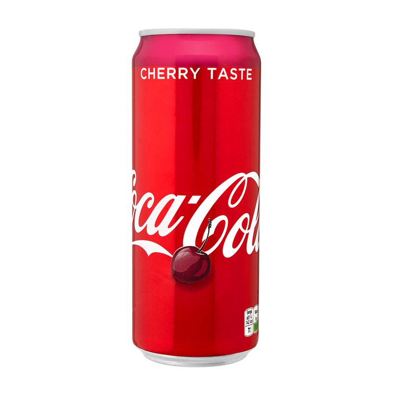 Refrigerante-Importado-Cherry-Taste-Coca-Cola-Lata-330ml