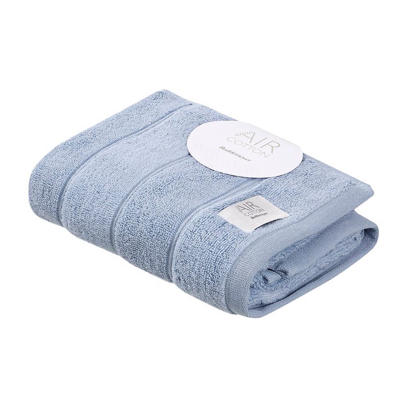 Toalha-de-Rosto-100--Algodao-Azul-Dual-Air-Cotton-Buddemeyer