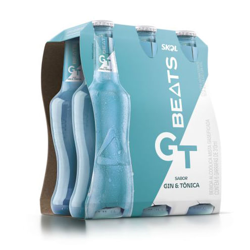 Bebida Mista Alcoólica Gaseificada Gin & Tônica Skol Beats Bebida Mista Alcoólica Gaseificada Gin & Tônica Skol Beats