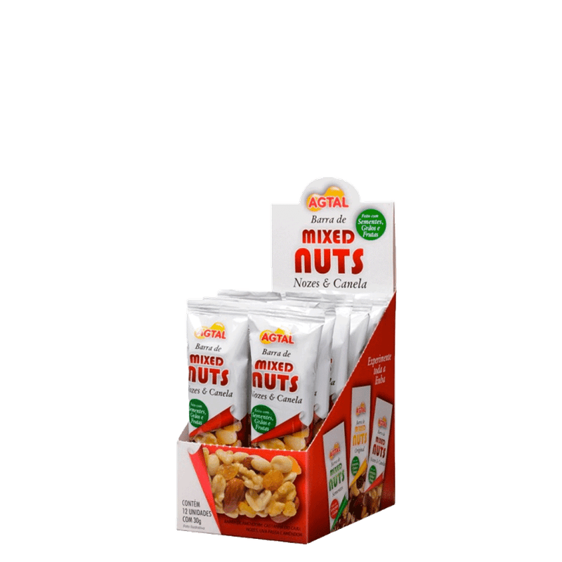 Barra-de-Cereal-Nozes-e-Canela-Mixed-Nuts-Agtal-Caixa-12-Unidades-de-30g-Cada