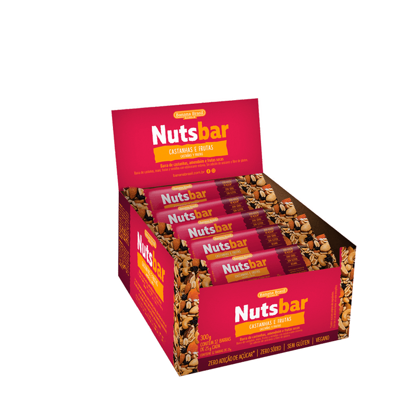 Barra-de-Cereal-Castanhas-e-Frutas-NutsBar-Banana-Brasil-Caixa-12-Unidades-de-25g-Cada