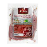 sobrepaleta suina temperada resfriada prieto pacote aprox. 1kg