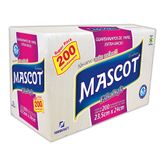 Guardanapo de Papel Folha Dupla Mascot Excelence Pacote com 200 Folhas