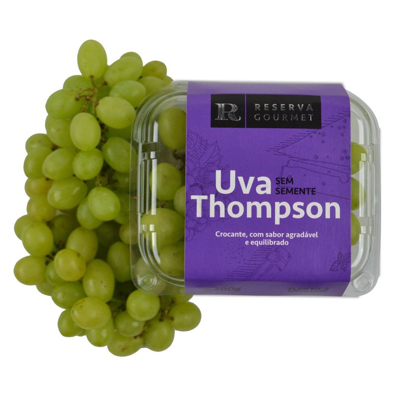 Uva Thompson sem Sement Reserva Gourmet Caixa 400g
