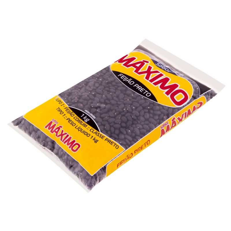 Feijao-Preto-Tipo-1-Sabor-Maximo-Pacote-1kg