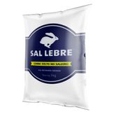 Sal Refinado Iodado Lebre Pacote 1kg