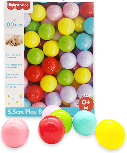 Conjunto-Bolinhas-Coloridas-Fisher-Price-100-Unidades