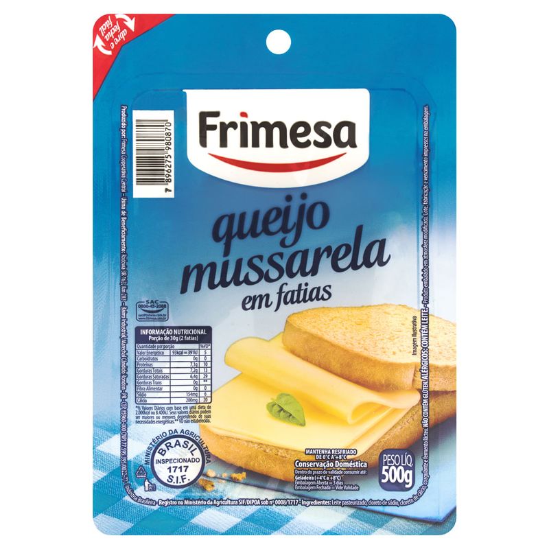 Queijo-Mussarela-em-Fatias-Frimesa-Cartela-500g