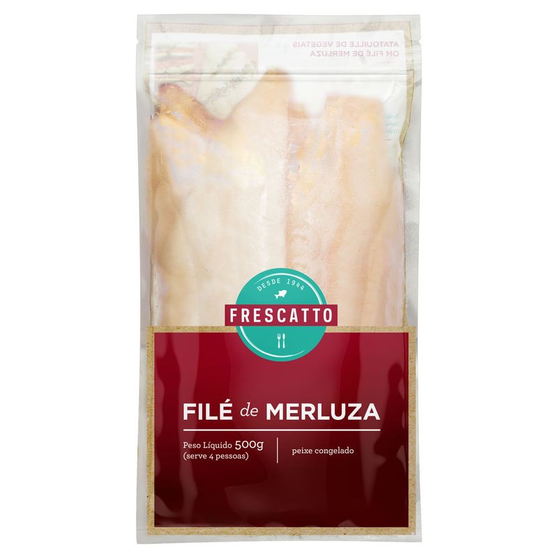 File-de-Merluza-Congelado-Frescatto-Pacote-500g