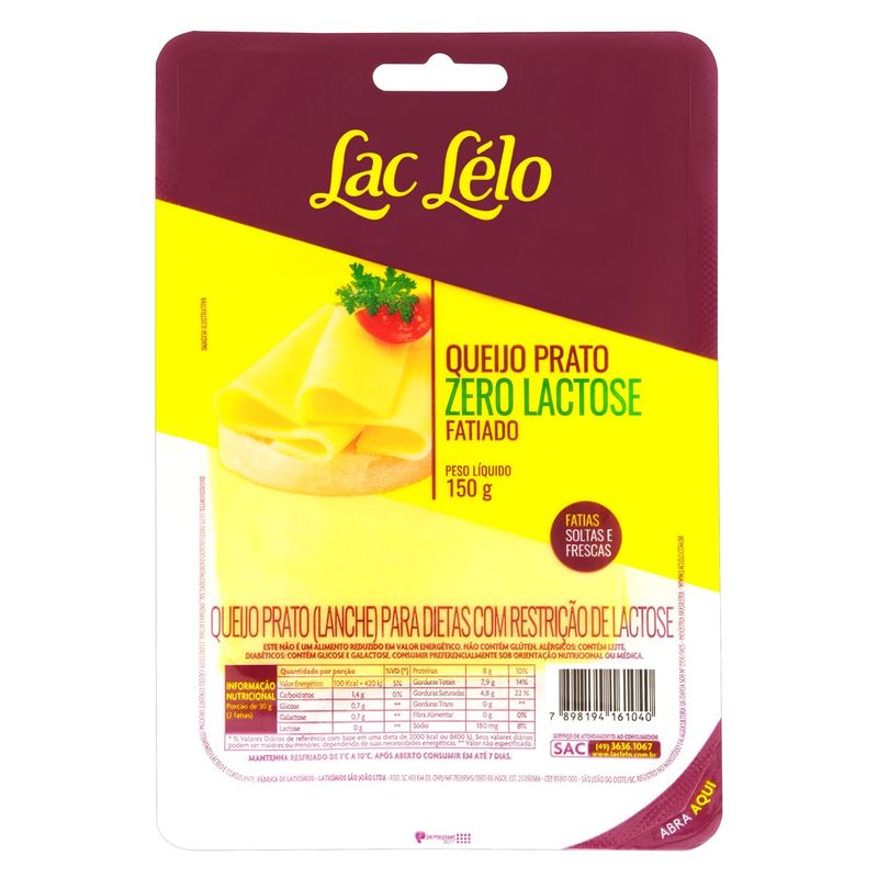 Queijo-Prato-Fatiado-Zero-Lactose-Lac-Lelo-Cartela-150g