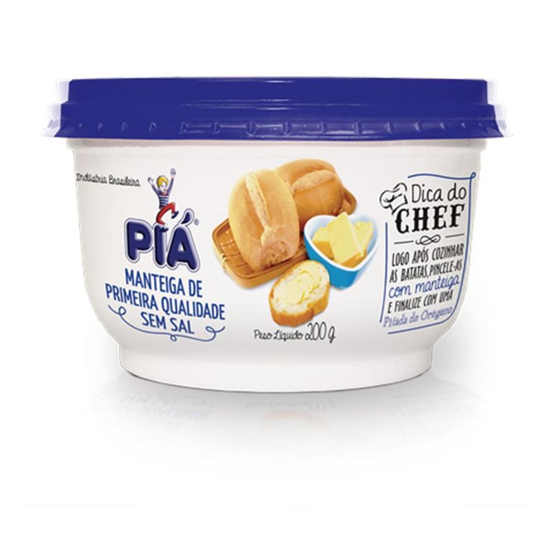 Manteiga-sem-Sal-Pia-Pote-200g