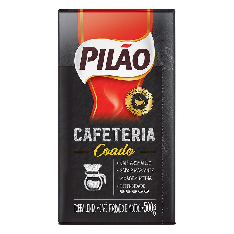 Cafe-Torrado-e-Moido-Coado-a-Vacuo-Pilao-Cafeteria-Pacote-500g