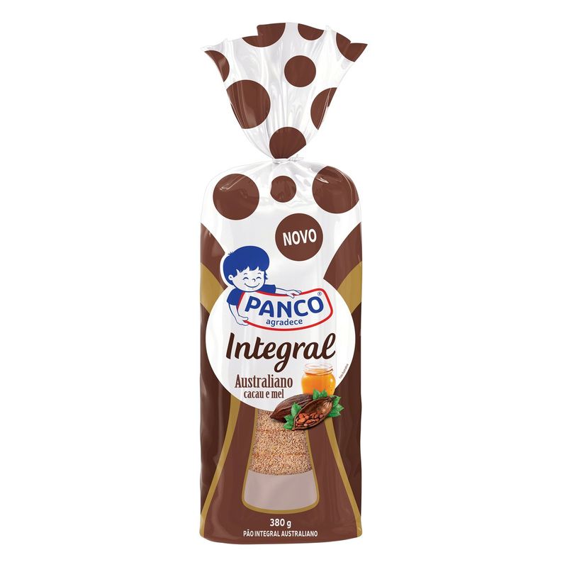 Pao-Australiano-Integral-Cacau-e-Mel-Panco-Pacote-380g