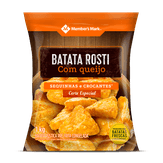 Batata Rosti Pré-Frita com Queijo Member's Mark 1kg