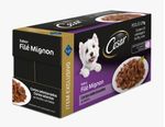 Racao-Umida-em-Sache-Selecionadas-Sabor-File-Mignon-para-Caes-Adultos-Cesar-20g