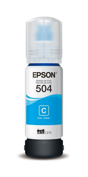 Garrafa-para-Ecotank-T504220AL-T504-Ciano-Epson