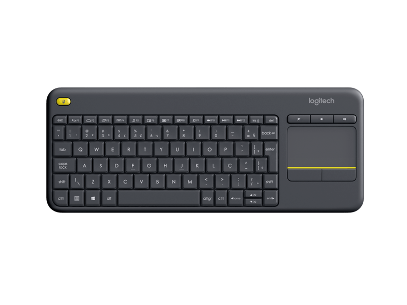 Teclado-Touch-Keyboard-Plus-Compativel-com-Smart-TV-K400-Cinza-Logitech