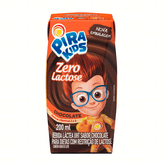 Bebida Láctea UHT Chocolate Zero Lactose Pirakids Piracanjuba Caixa 200ml