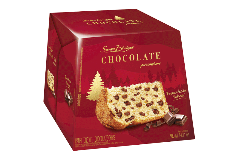 Panetone Premium Chocolate Santa Edwiges 400g