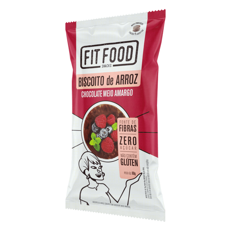 Biscoito-de-Arroz-Chocolate-Meio-Amargo-Zero-Acucar-e-Gluten-Free-Fit-Food-Pacote-60g