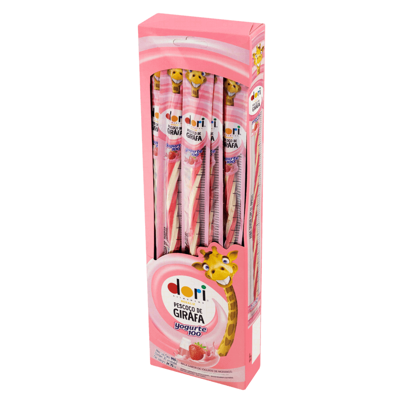 Bala-Yogurte-de-Morango-Regaliz-Girafa-Dori-Caixa-com-30-Unidades-de-30g-Cada