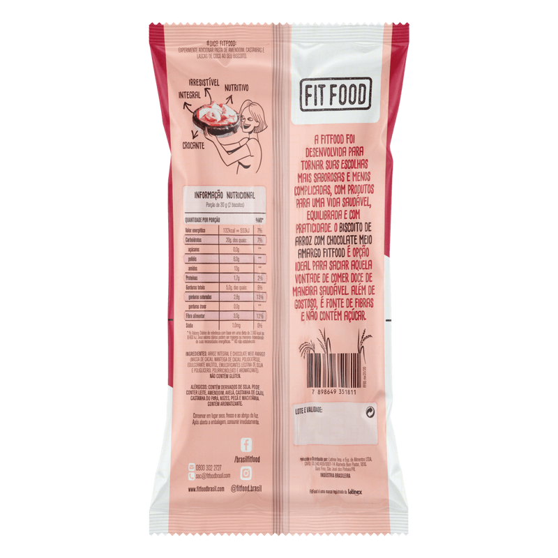 Biscoito-de-Arroz-Chocolate-Meio-Amargo-Zero-Acucar-e-Gluten-Free-Fit-Food-Pacote-60g