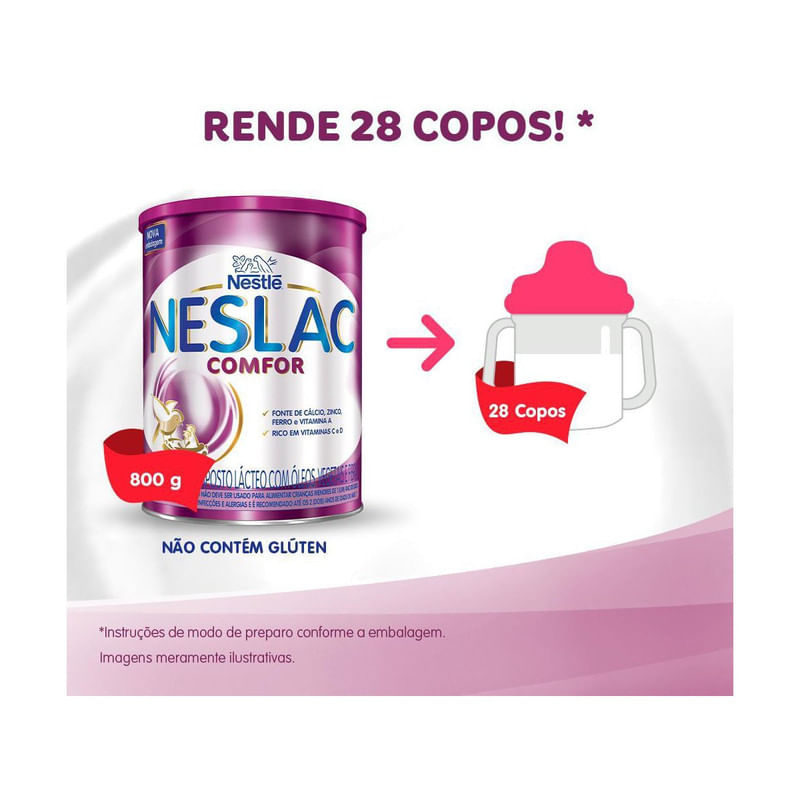 Neslac-Comfor-Nestle-Pack-com-2-Unidades-800g-Cada-Compre-1-Lata-e-Ganhe-20--de-Desconto-na-Segunda-Lata