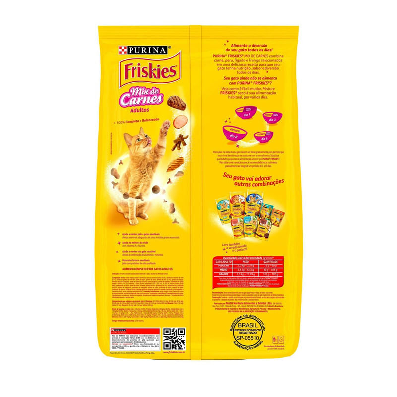 Racao-para-Gatos-Mix-de-Carnes-Friskies-Selecao-Saborosa-Purina-Pacote-3Kg