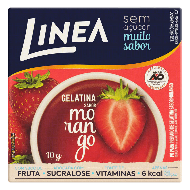 Gelatina-em-Po-Morango-Zero-Acucar-Linea-Caixa-10g