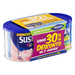 Po-para-Bebida-de-Morango-Sustagen-Kids-Pack-2-Latas-380g-Cada-Gratis-30--de-Desconto-na-2ª-Unidade